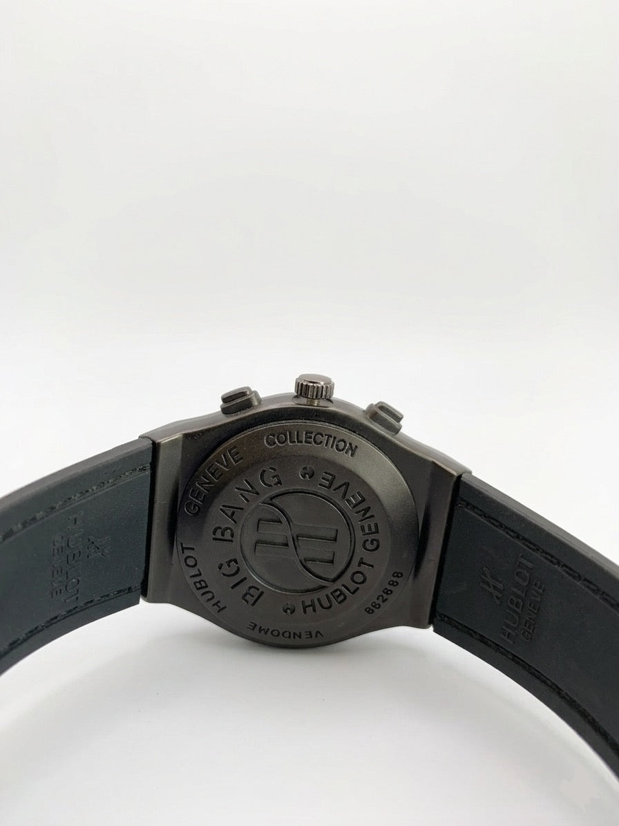 Hublot brown/Black Strap Watch