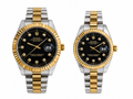 Rolex Two Tone Couple Watch