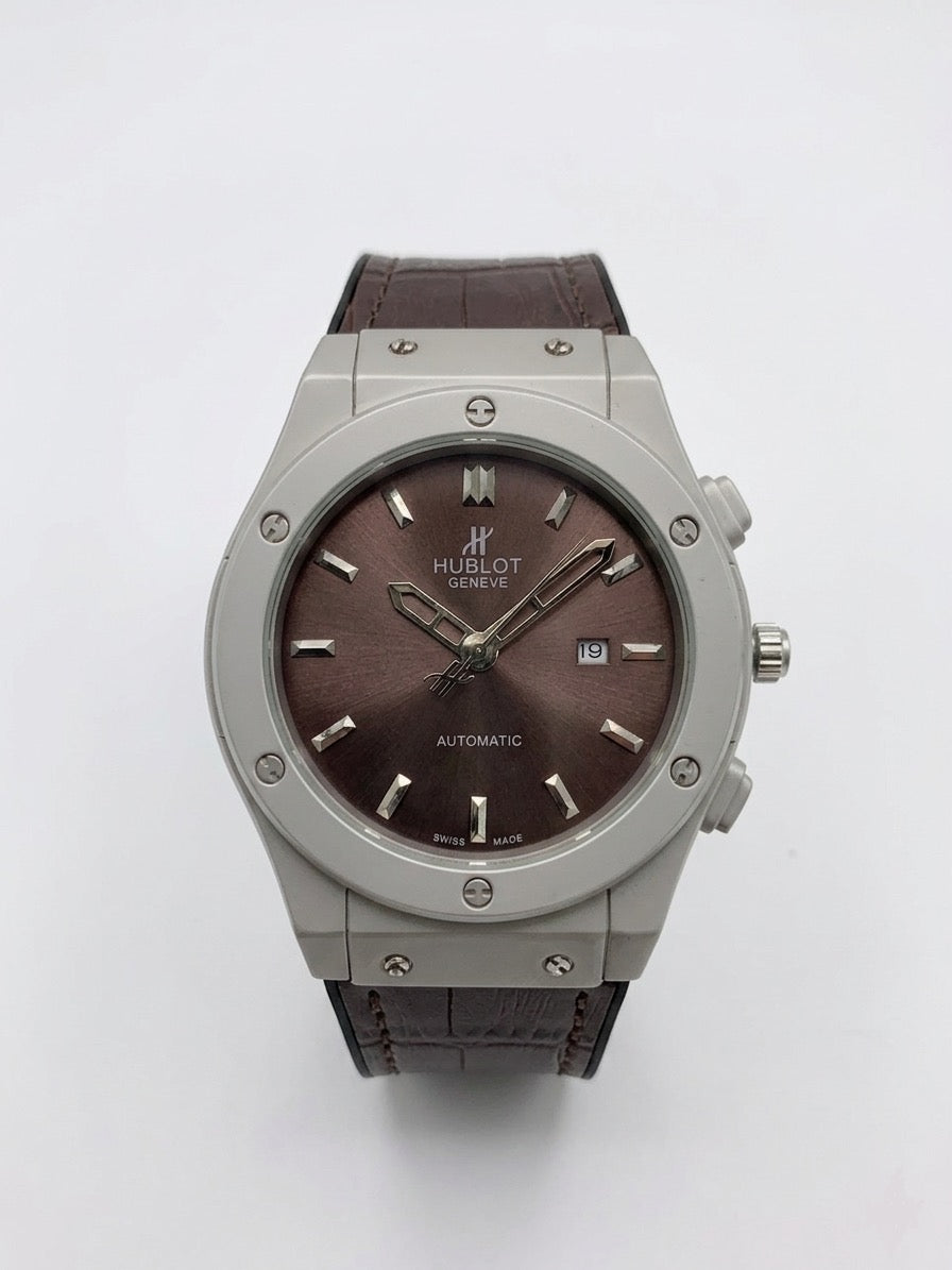 Hublot Brown premium Strap Watch