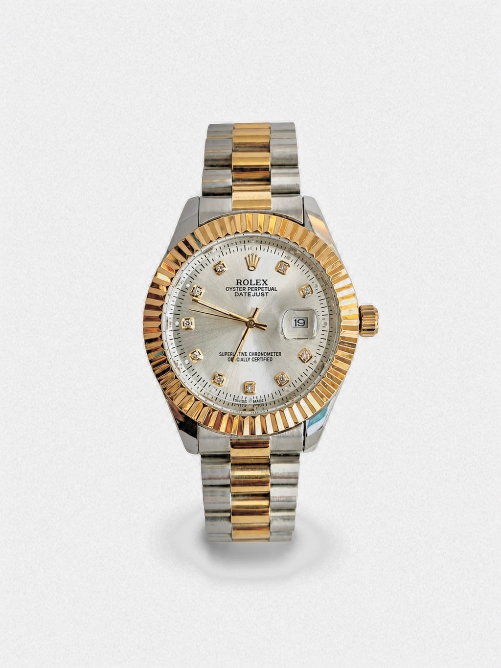 Rolex Two Tone/Silver Premium Watch